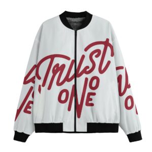 Trust No One Bomber Jacket